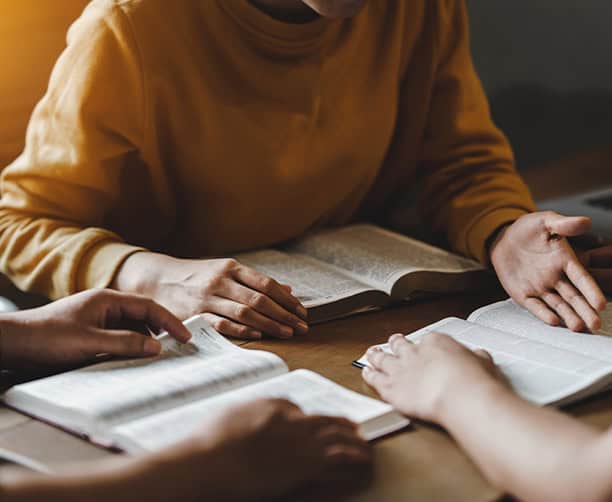 Bible Study Group Discussion